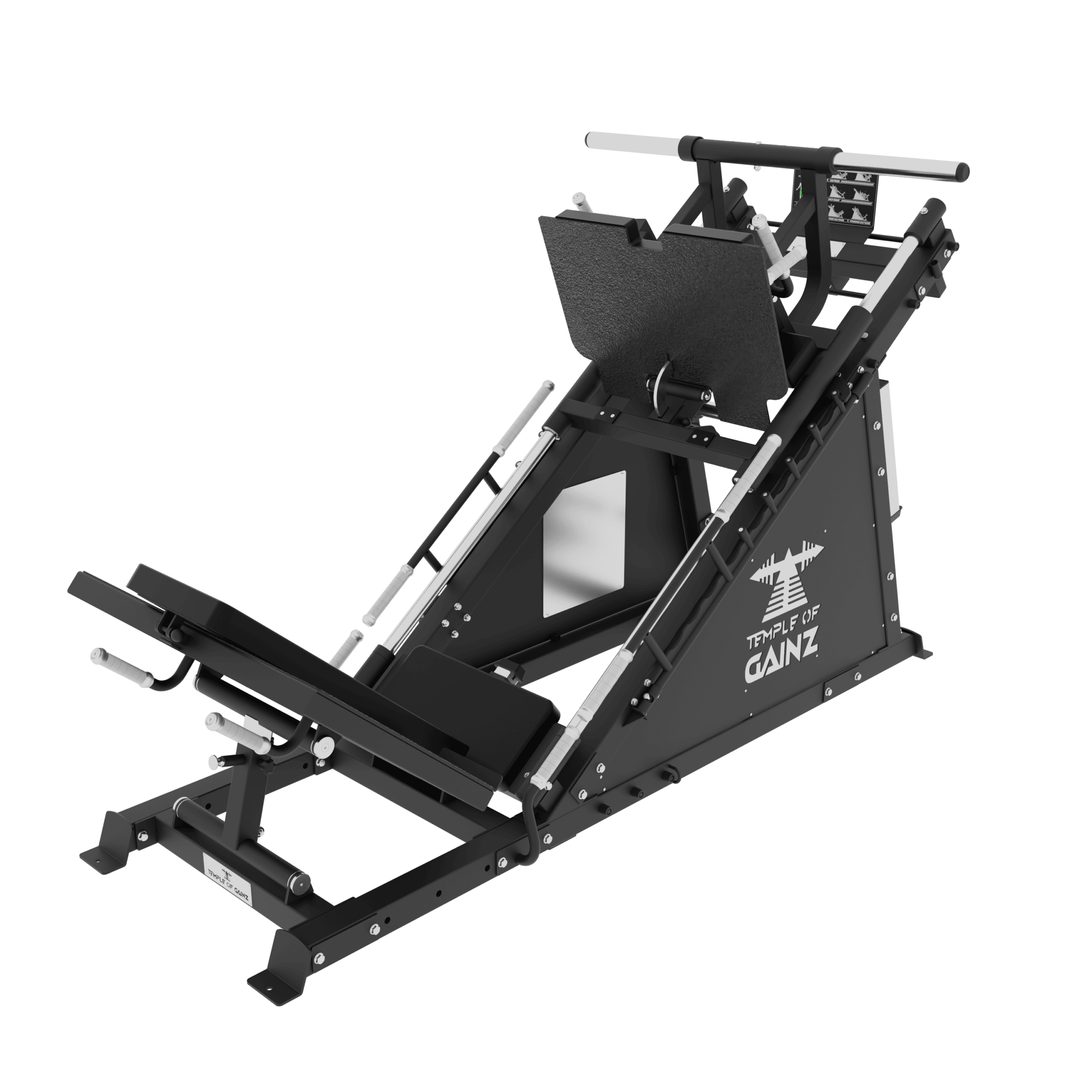 The Quadsend 37.5° Leg Press + Hack Squat Machine