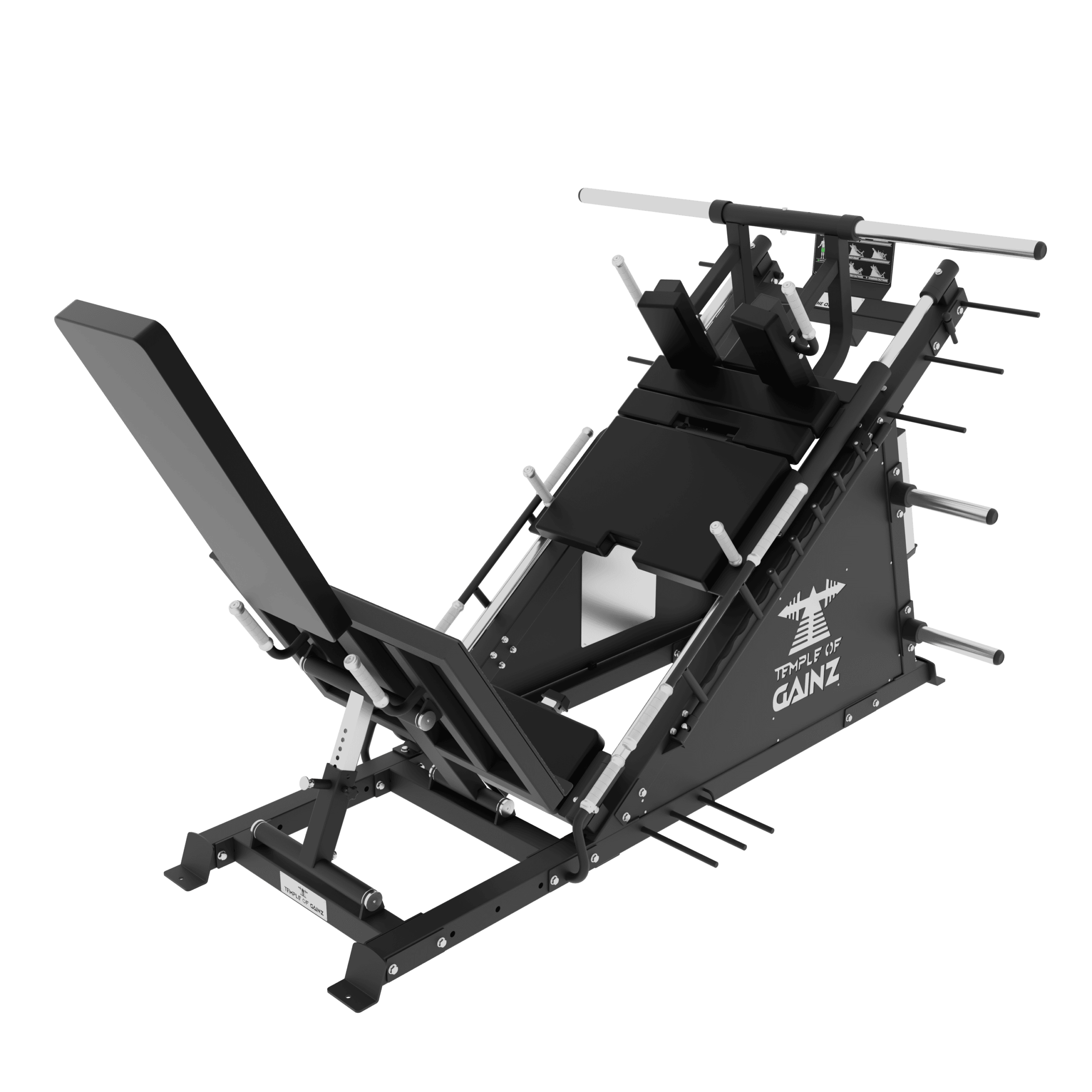 The Quadsend 37.5° Leg Press + Hack Squat Machine